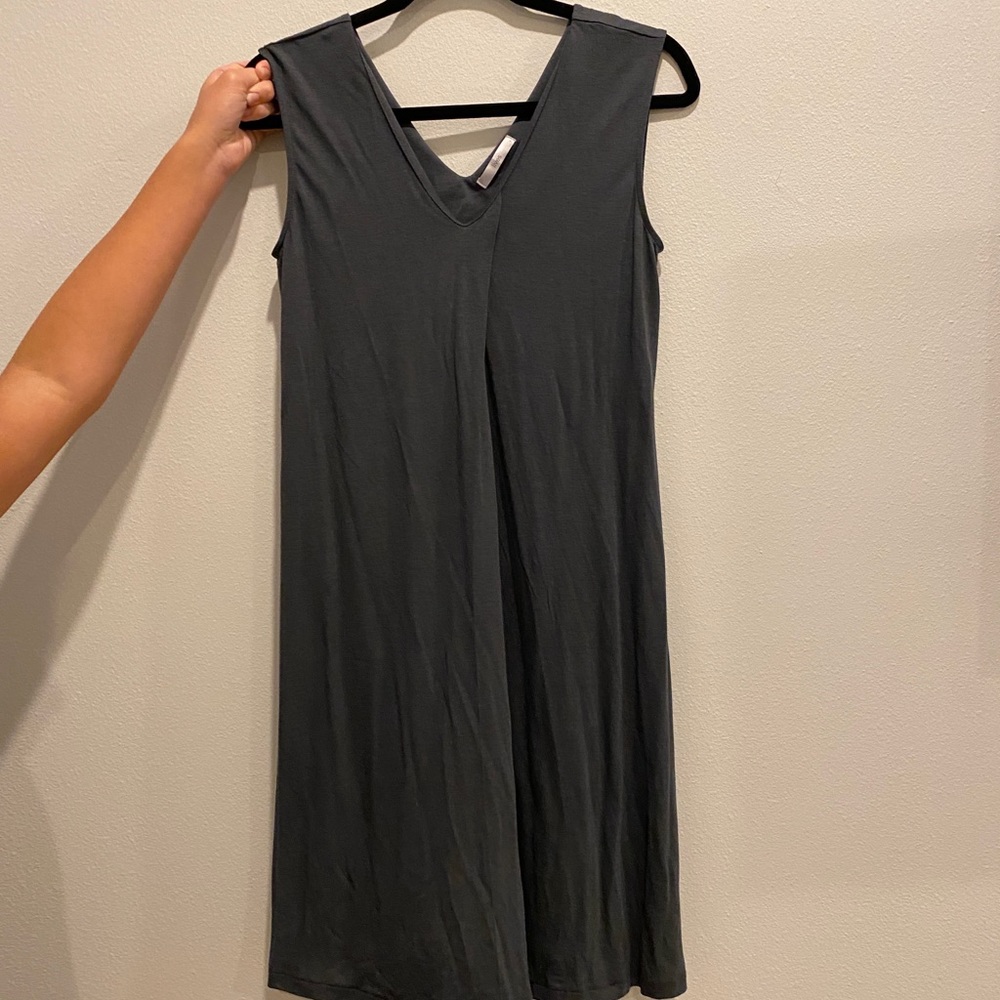 A black dress